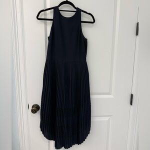 Banana Republic Navy Midi Dress